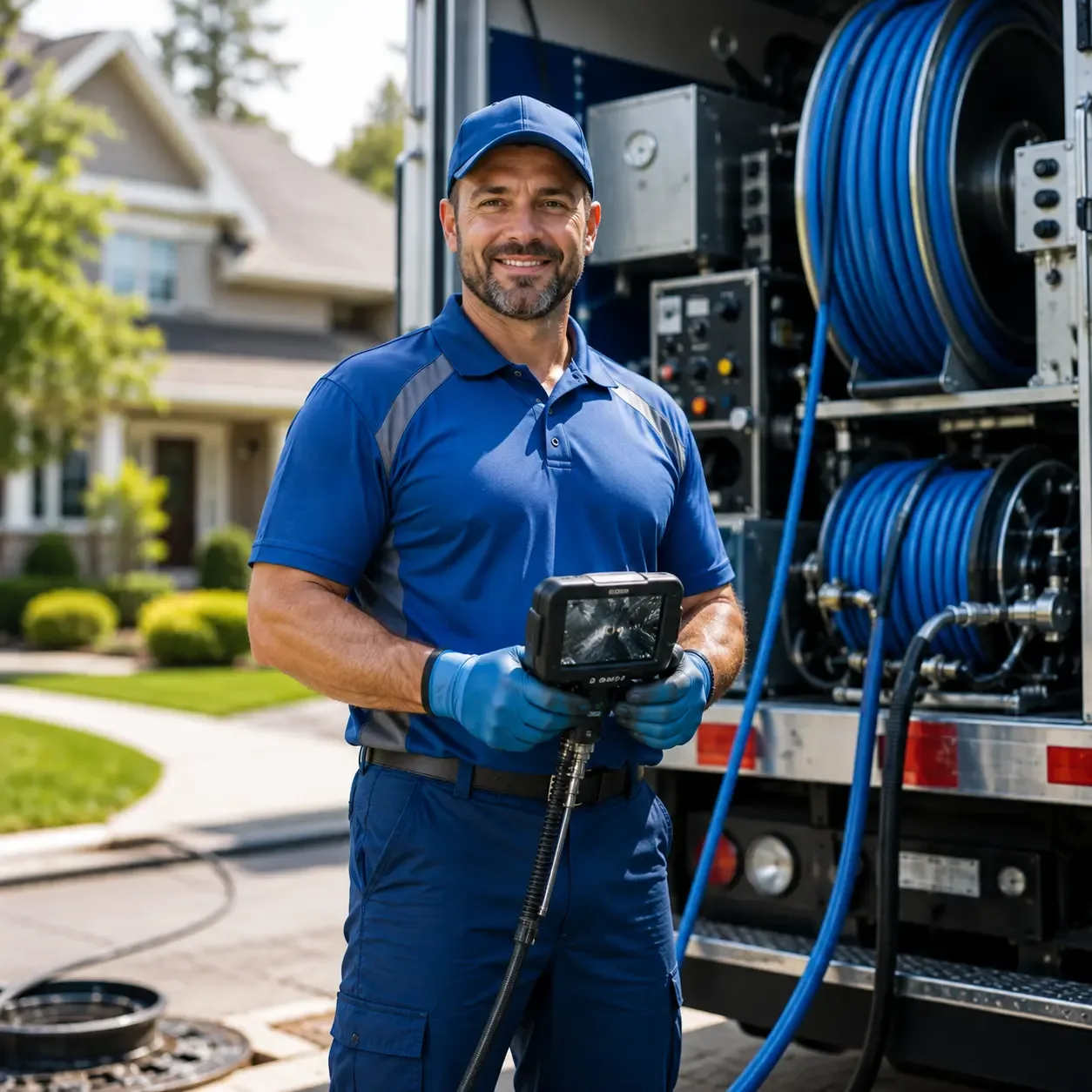 Local outdoor drain cleaning specialists in Finksburg, MD
